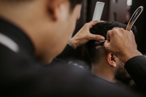 Side cleanup haircut
